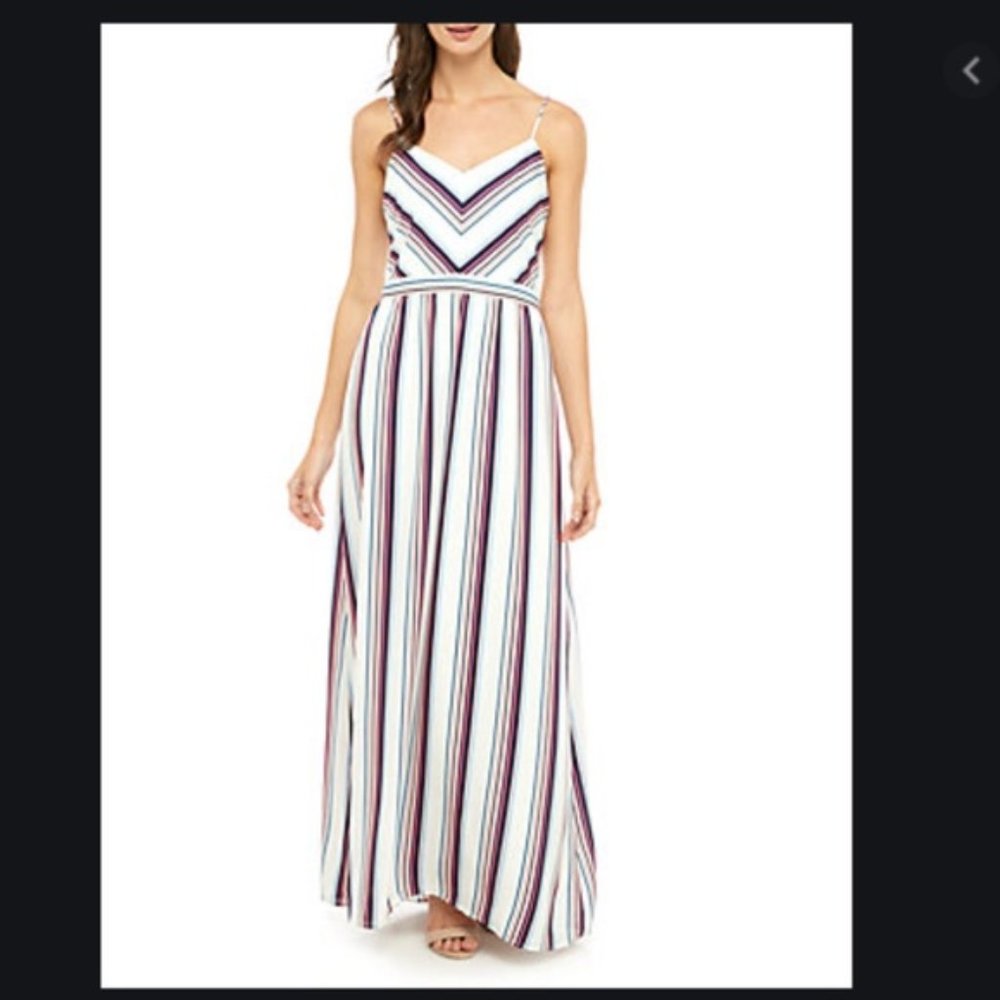 Charles Henry Stripe Maxi / NWT/ MED